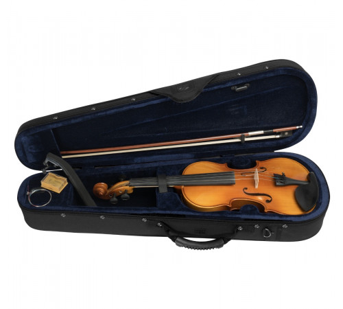 Cascha HH-2050 Скрипка 4/4, с футляром, смычком, запасными струнами, мостиком и канифолью